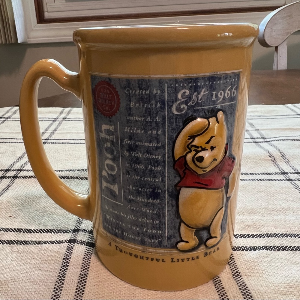 Disney 3-D Winnie the Pooh coffee/tee mug.